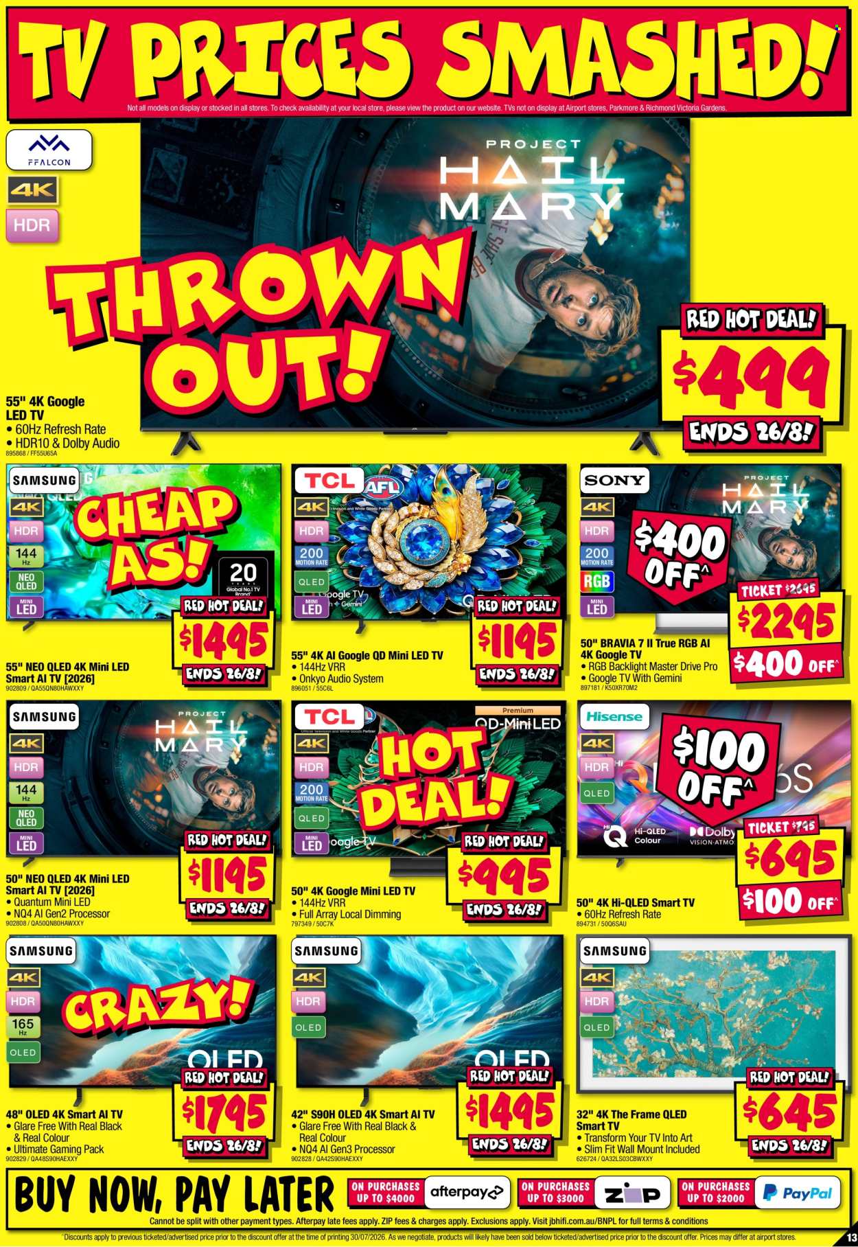 JB Hi-Fi catalogue - 13 Aug 2026 - 26 Aug 2026. Page 13