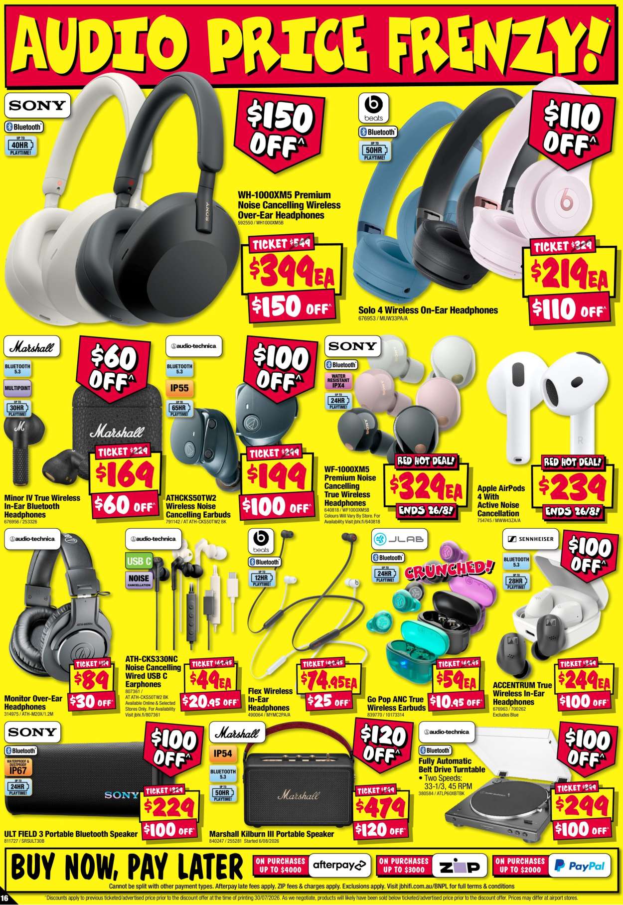 JB Hi-Fi catalogue - 13 Aug 2026 - 26 Aug 2026. Page 16