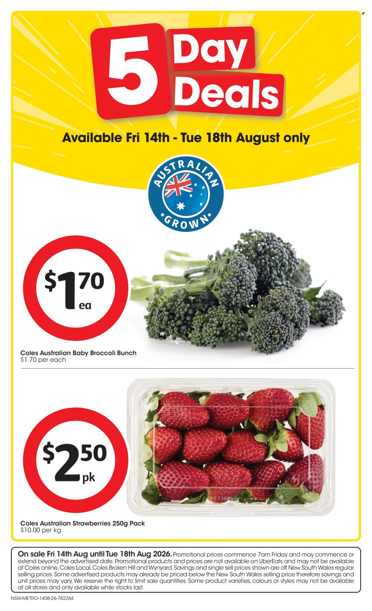 Coles catalogue - 19 Aug 2026 - 25 Aug 2026. Page 1
