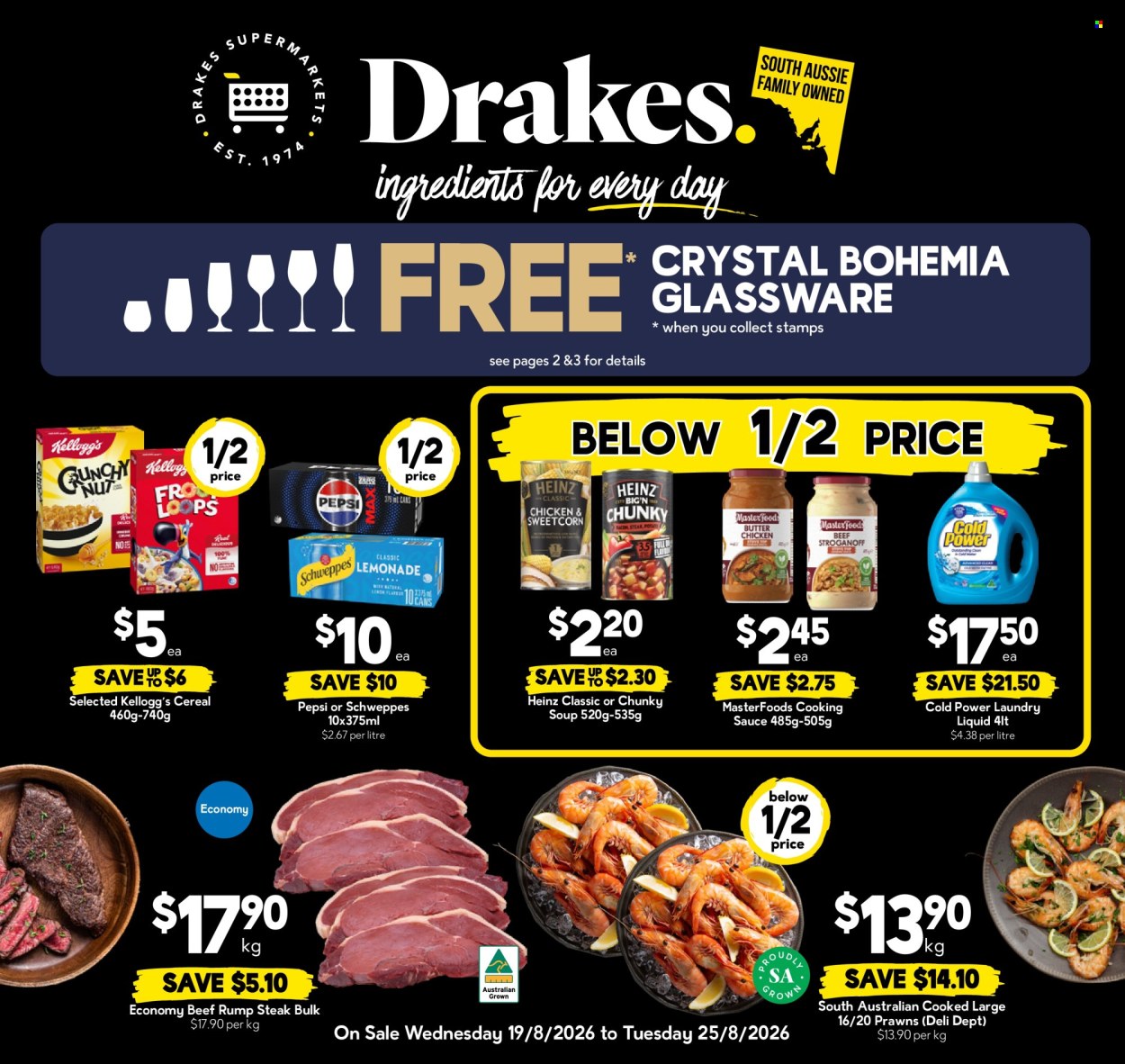 Drakes catalogue - 19 Aug 2026 - 25 Aug 2026. Page 1