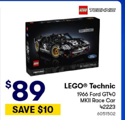 LEGO® Technic 1966 Ford GT40 MKII Race Car 42223