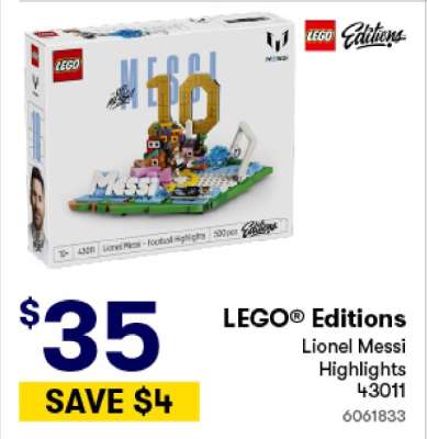 LEGO® Editions Lionel Messi Highlights 43011