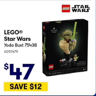 LEGO® Star Wars Yoda Bust 75438