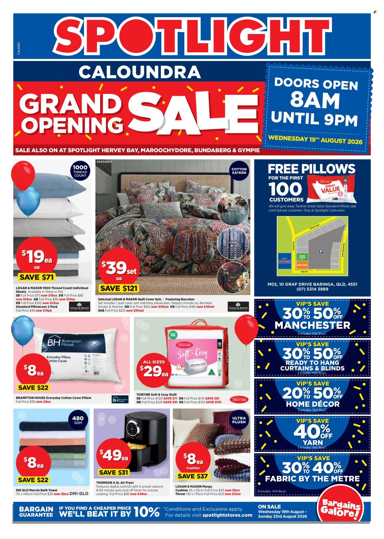 Spotlight catalogue - 19 Aug 2026 - 23 Aug 2026. Page 1
