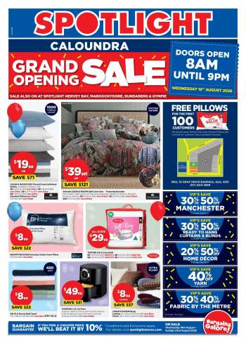 Spotlight Catalogue - 19 Aug 2026 - 23 Aug 2026.