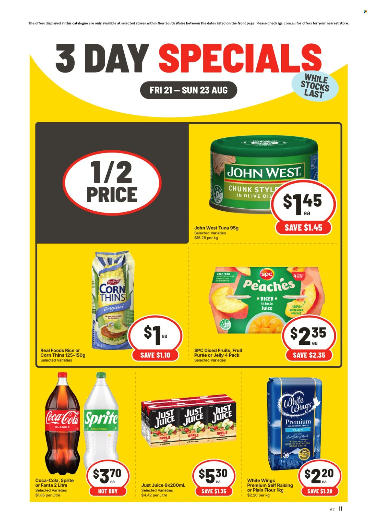IGA catalogue - 21 Aug 2026 - 23 Aug 2026. Page 1