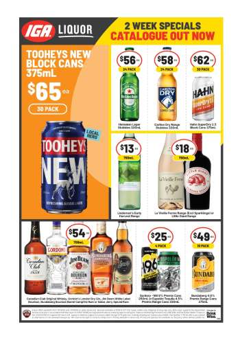 IGA LIQUOR Catalogue - 12 Aug 2026 - 25 Aug 2026.