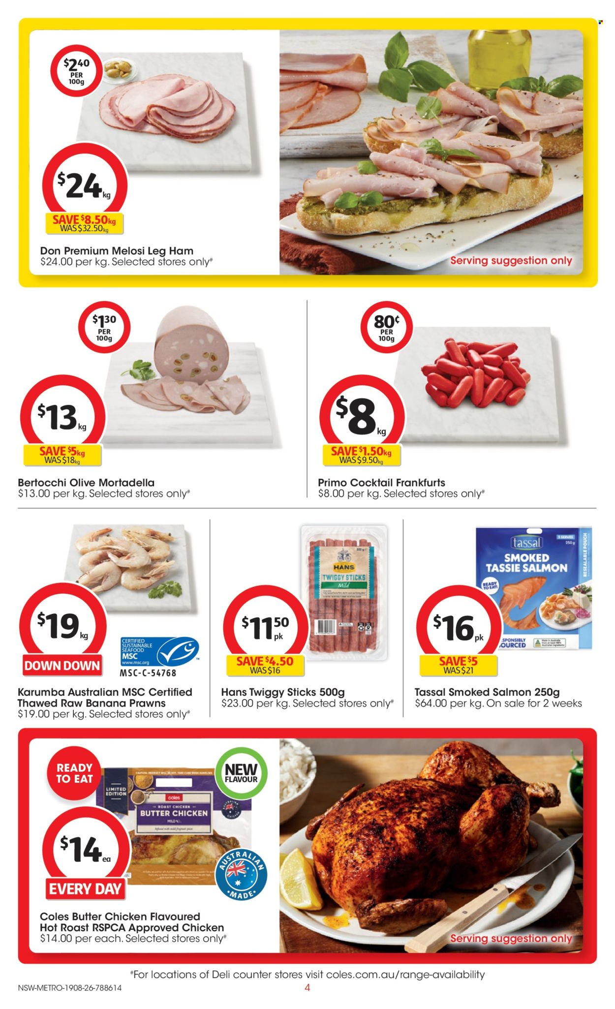 Coles catalogue - 19 Aug 2026 - 25 Aug 2026. Page 4