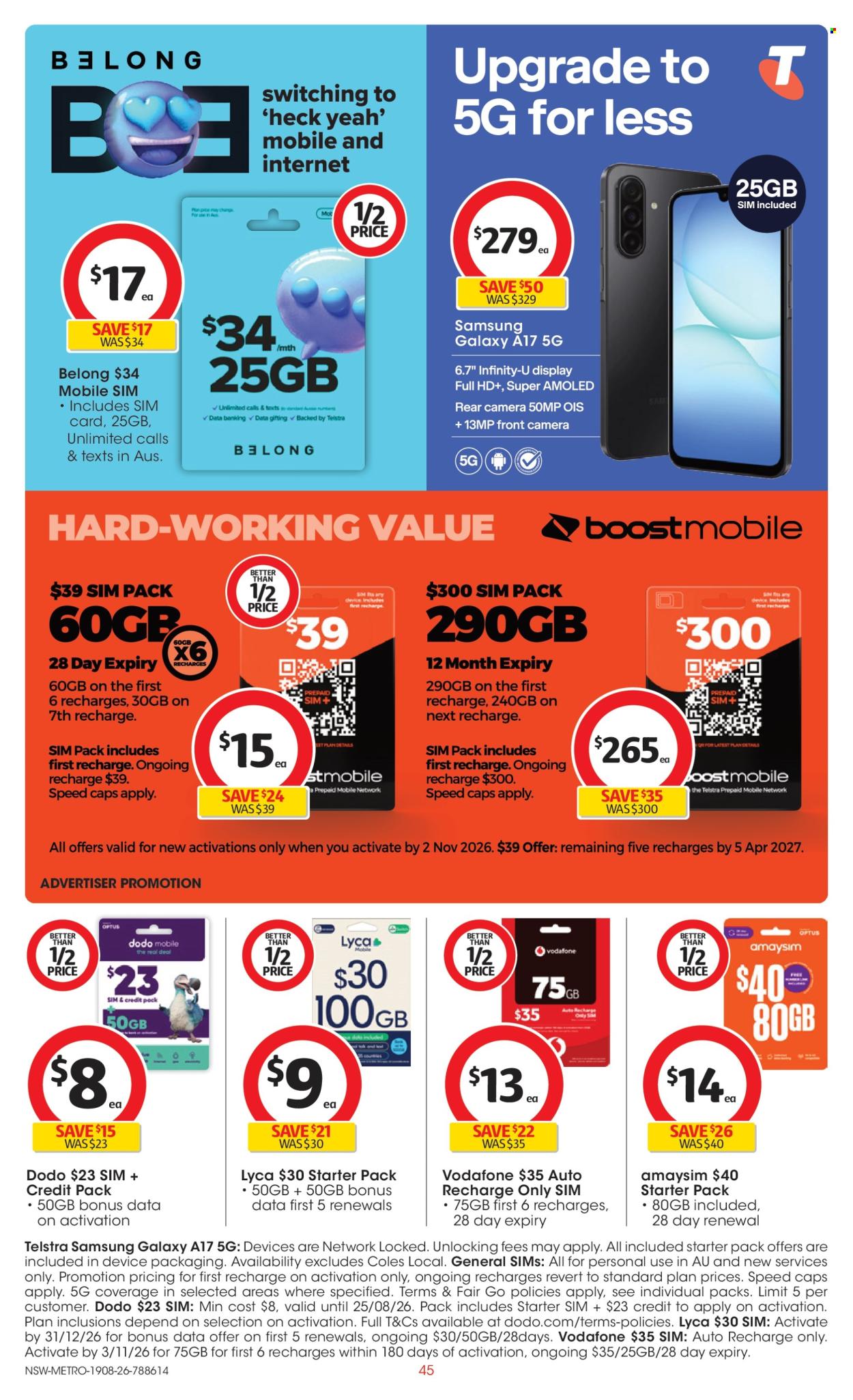 Coles catalogue - 19 Aug 2026 - 25 Aug 2026. Page 45