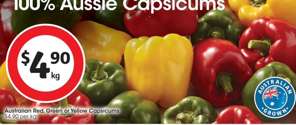 100% Aussie Capsicums