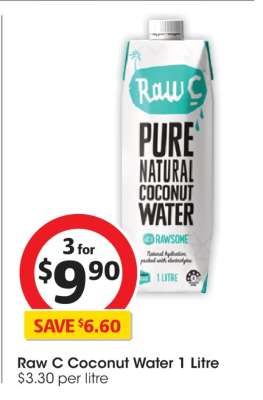 Raw C Coconut Water 1 Litre