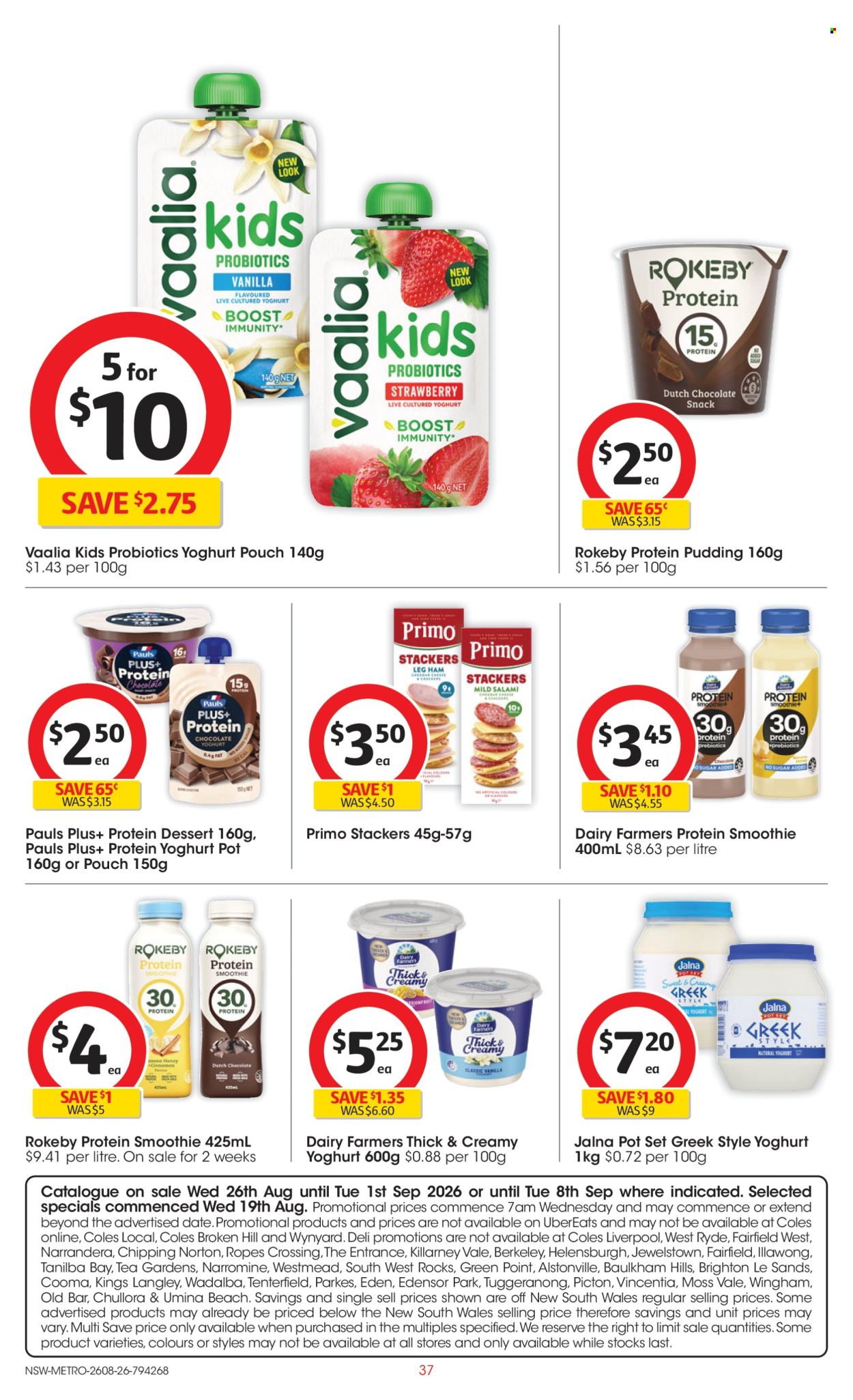 Coles catalogue - 26 Aug 2026 - 1 Sep 2026. Page 37