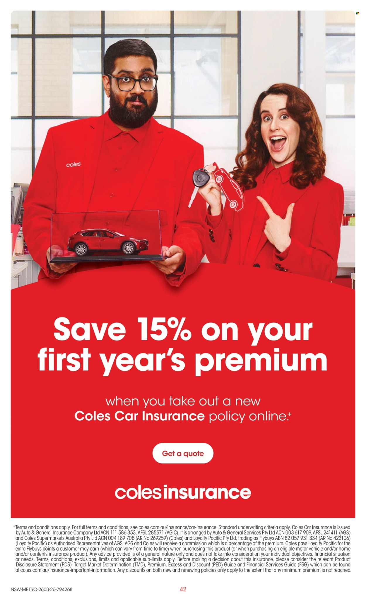 Coles catalogue - 26 Aug 2026 - 1 Sep 2026. Page 42