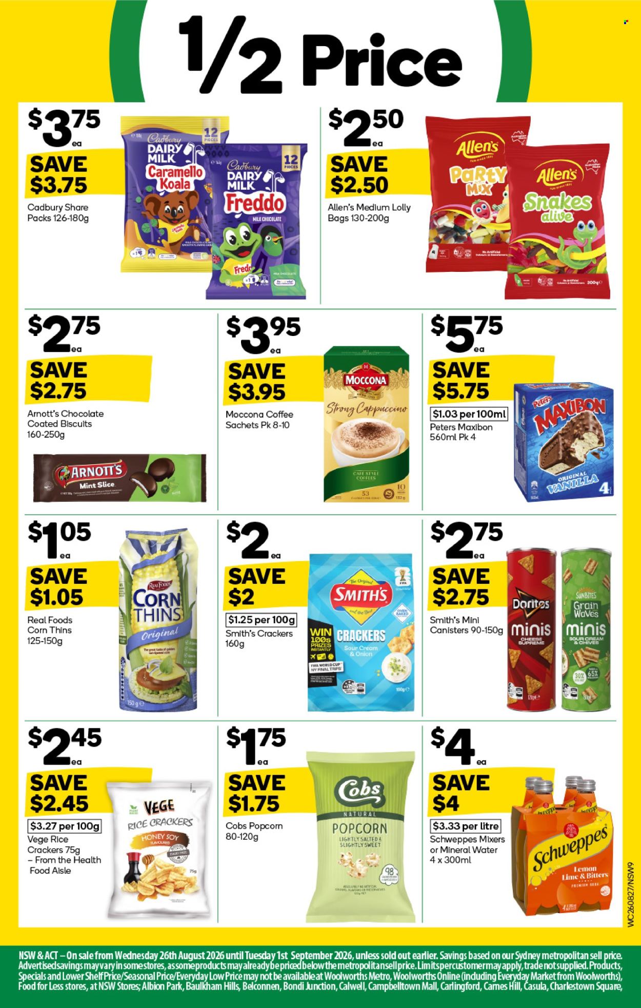 Woolworths catalogue - 26 Aug 2026 - 1 Sep 2026. Page 9