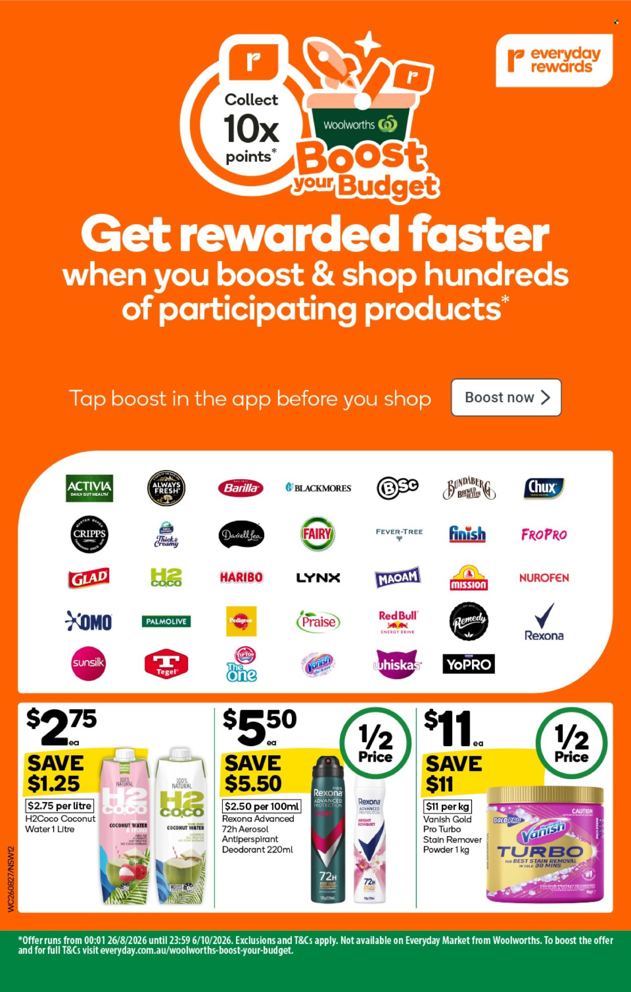 Woolworths catalogue - 26 Aug 2026 - 1 Sep 2026. Page 12