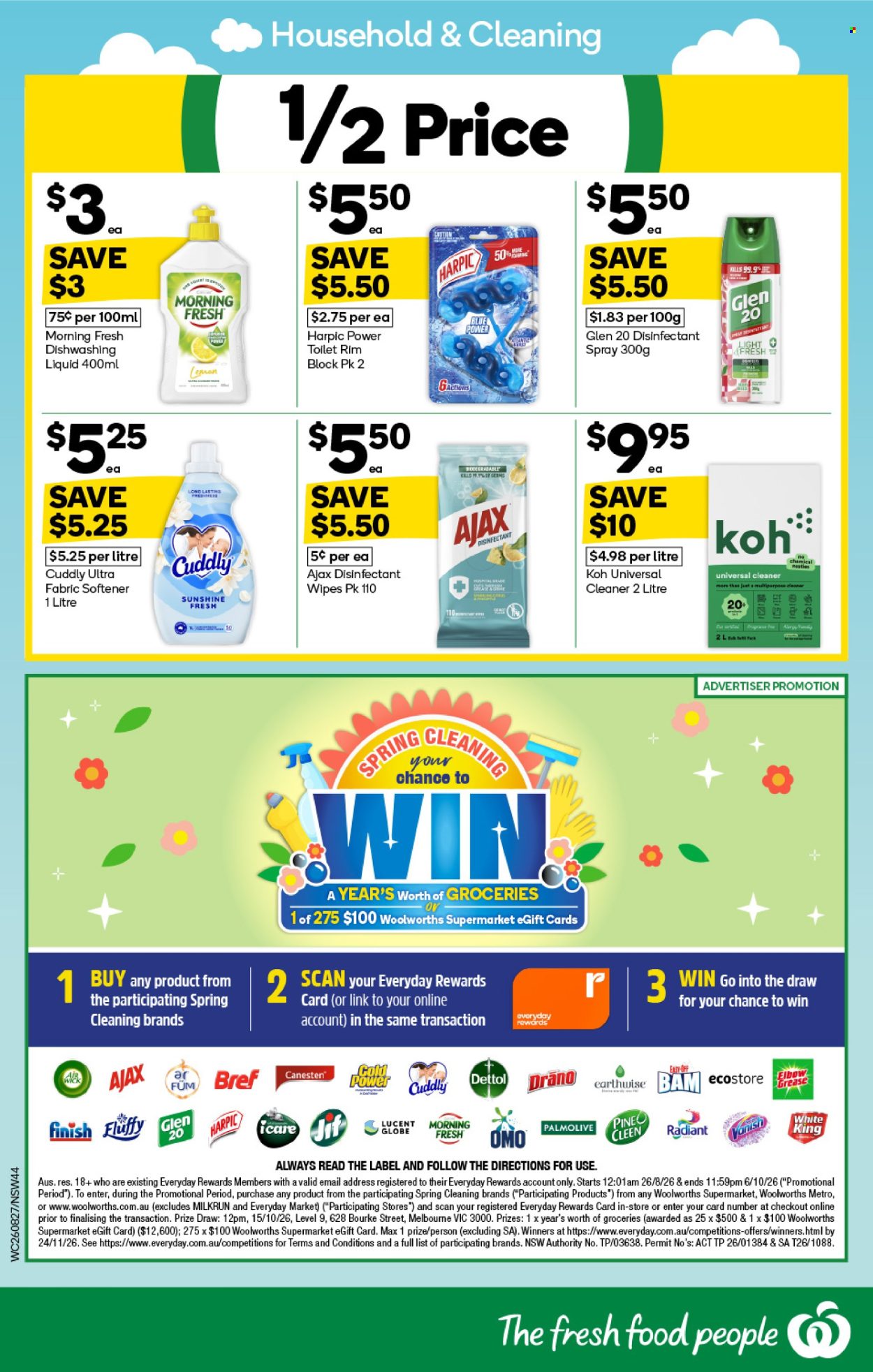 Woolworths catalogue - 26 Aug 2026 - 1 Sep 2026. Page 44