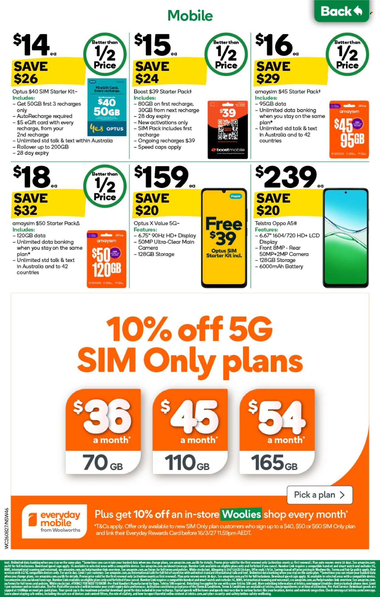 Woolworths catalogue - 26 Aug 2026 - 1 Sep 2026. Page 46