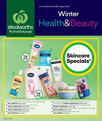 Woolworths Catalogue - 26 Aug 2026 - 1 Sep 2026.