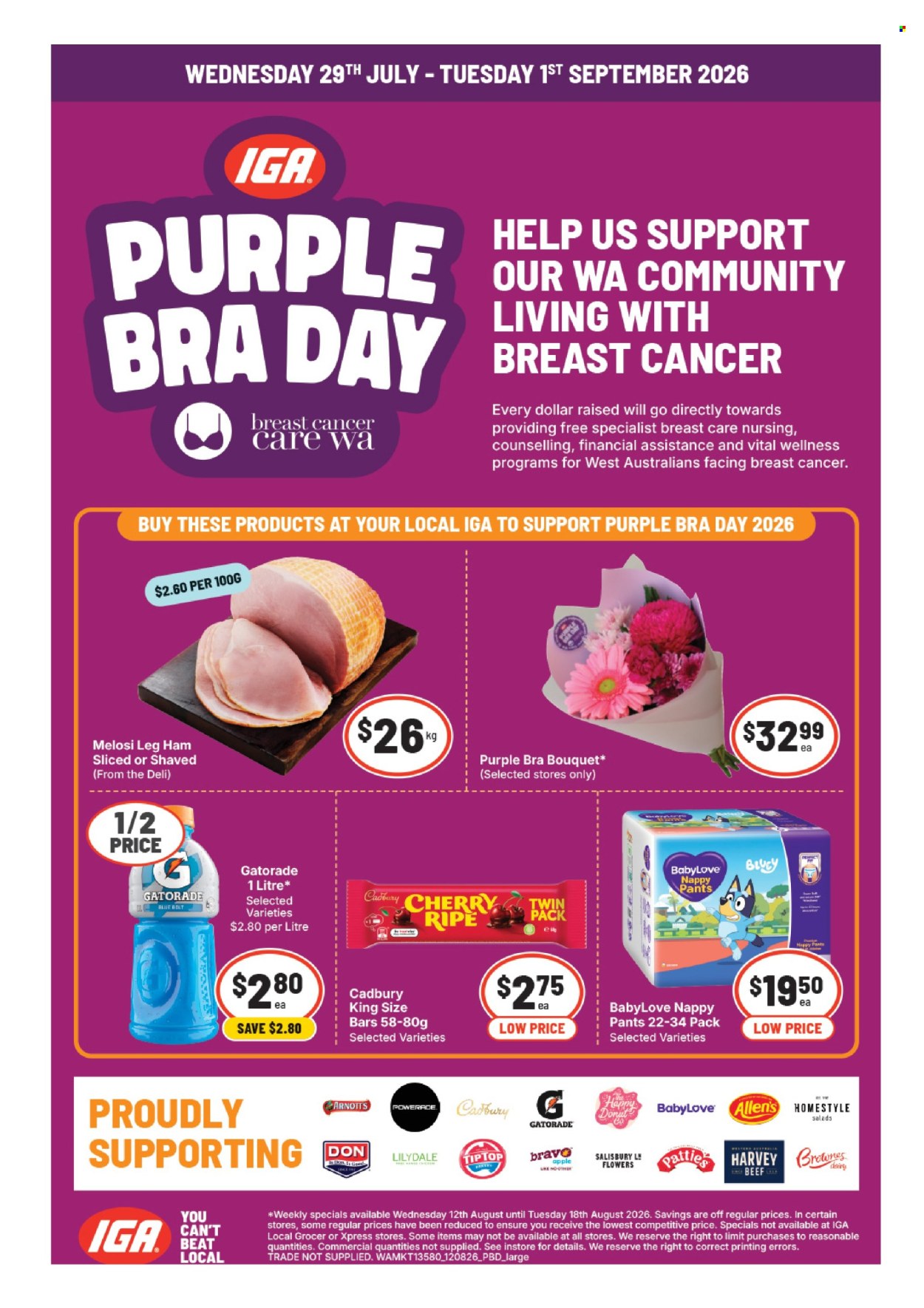 IGA catalogue - 29 Aug 2026 - 1 Sep 2026. Page 1