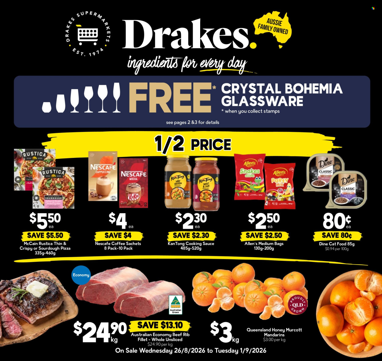 Drakes catalogue - 26 Aug 2026 - 1 Sep 2026. Page 1