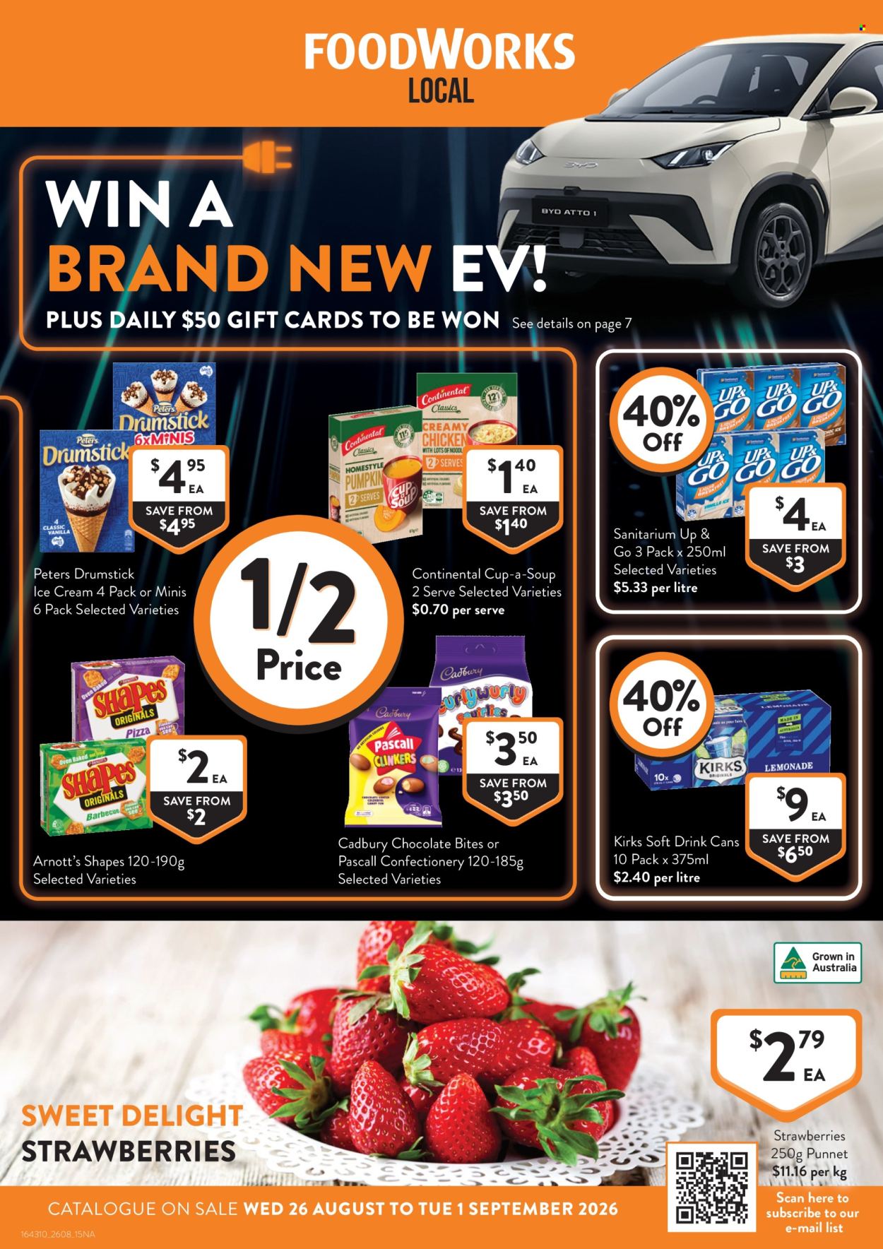 Foodworks catalogue - 26 Aug 2026 - 1 Sep 2026. Page 1