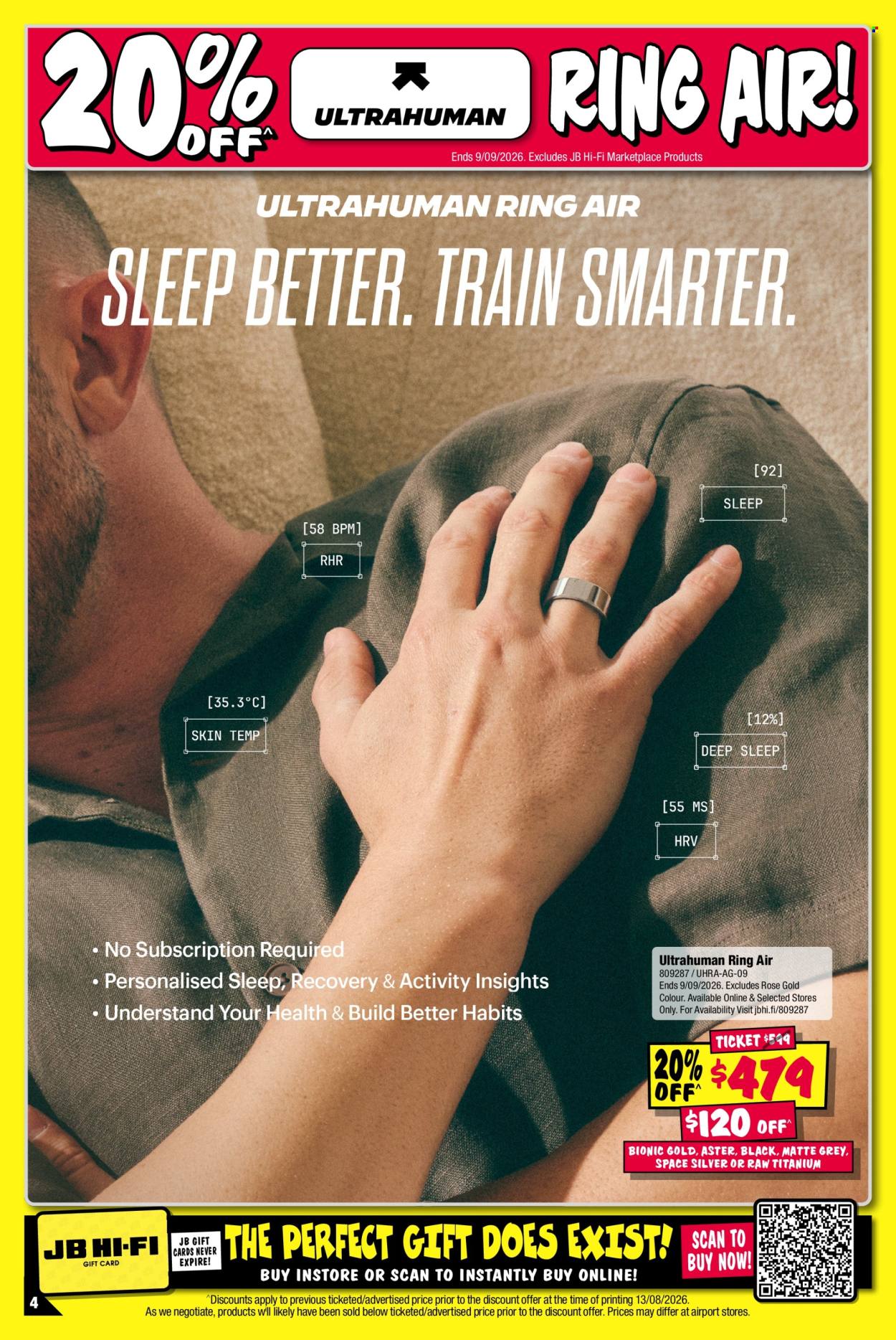 JB Hi-Fi catalogue - 24 Aug 2026 - 6 Sep 2026. Page 4