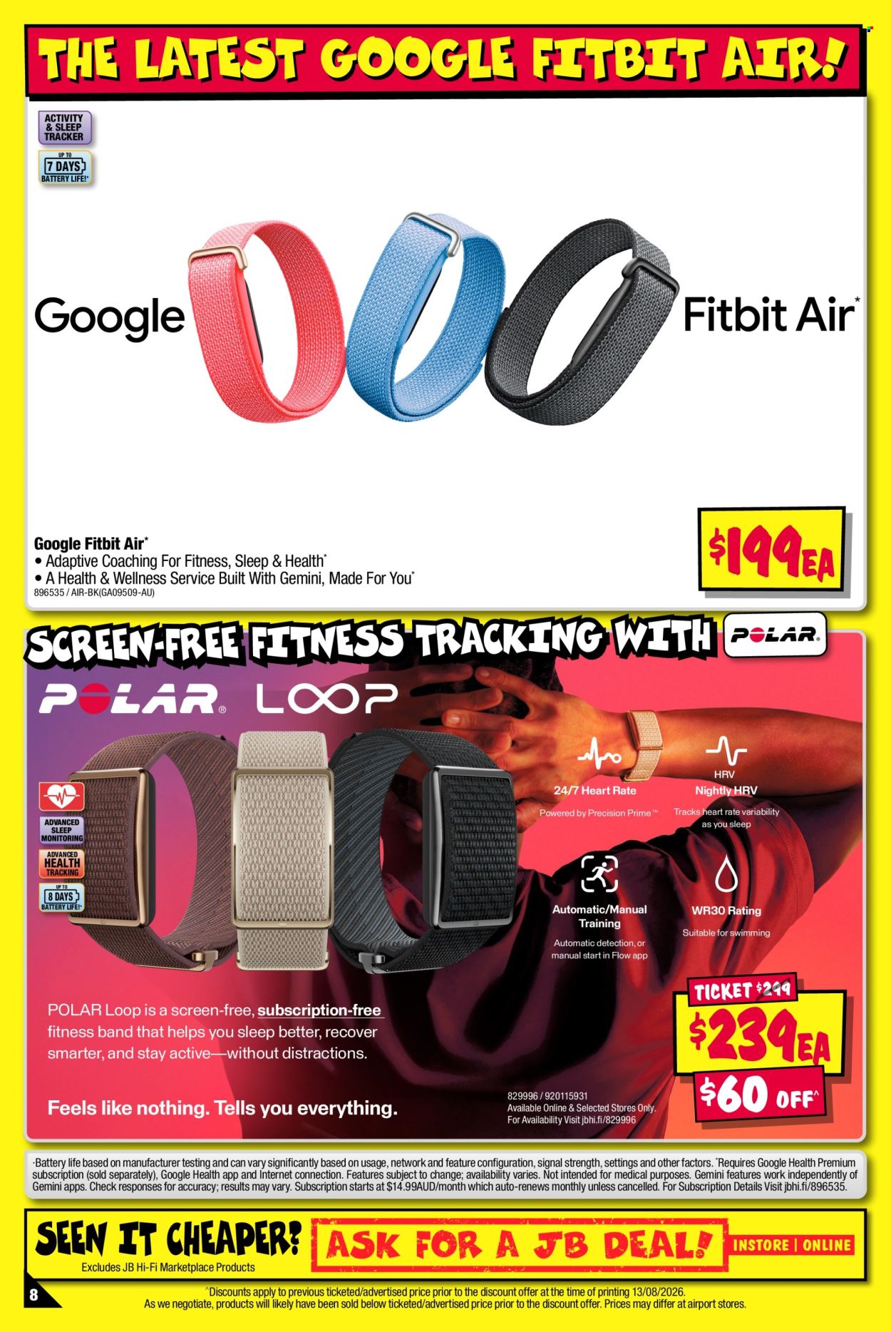 JB Hi-Fi catalogue - 24 Aug 2026 - 6 Sep 2026. Page 8