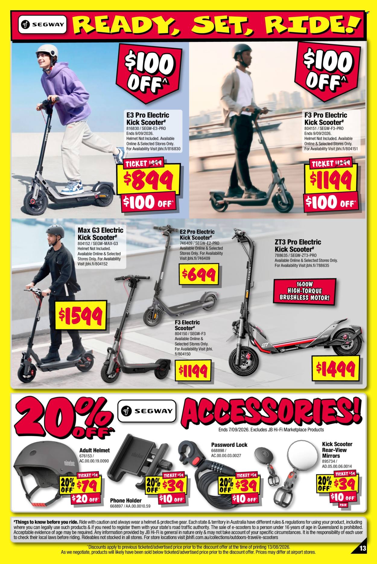 JB Hi-Fi catalogue - 24 Aug 2026 - 6 Sep 2026. Page 13