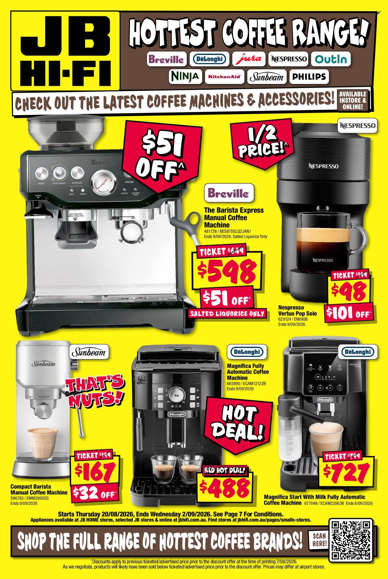 JB Hi-Fi catalogue - 20 Aug 2026 - 2 Sep 2026. Page 1