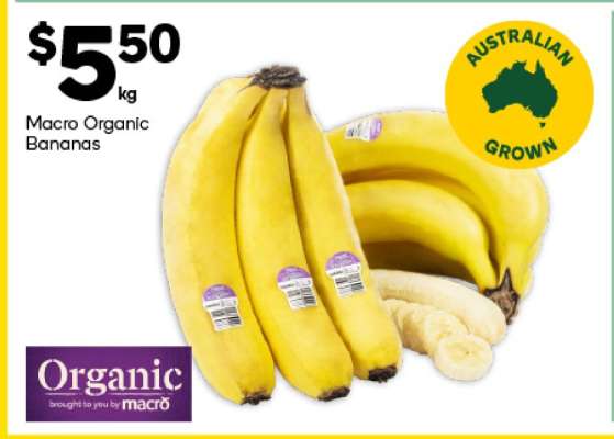 Macro Organic Bananas