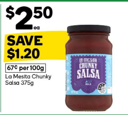 La Mesita Chunky Salsa 375g