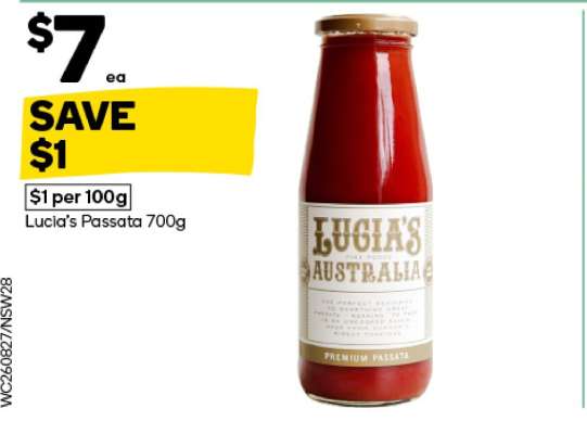 Lucia's Passata 700g