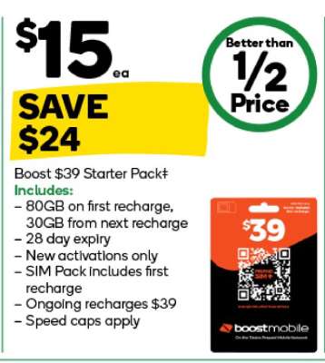 Boost $39 Starter Pack