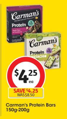 Carman's Protein Bars