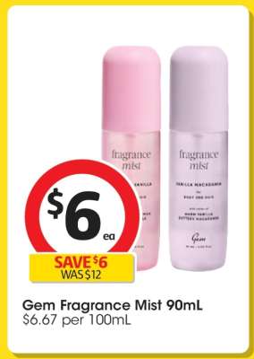 Gem Fragrance Mist 90mL