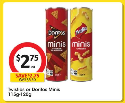 Twisties or Doritos Minis