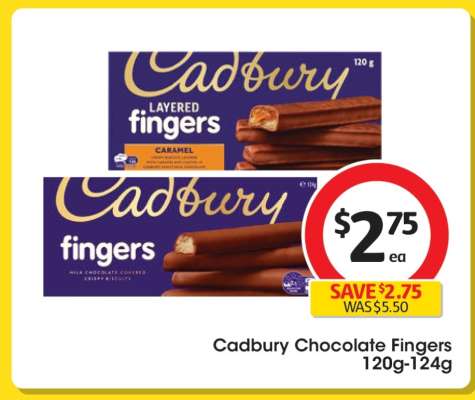 Cadbury Chocolate Fingers