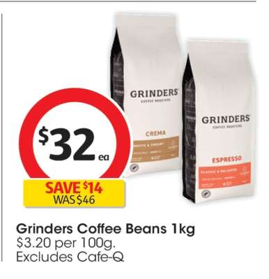 Grinders Coffee Beans 1kg