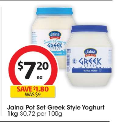 Jalna Pot Set Greek Style Yoghurt
