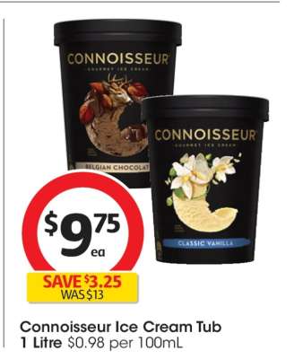 Connoisseur Ice Cream Tub