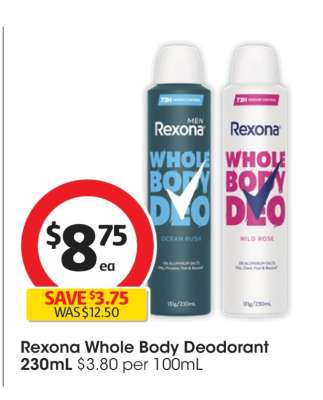 Rexona Whole Body Deodorant