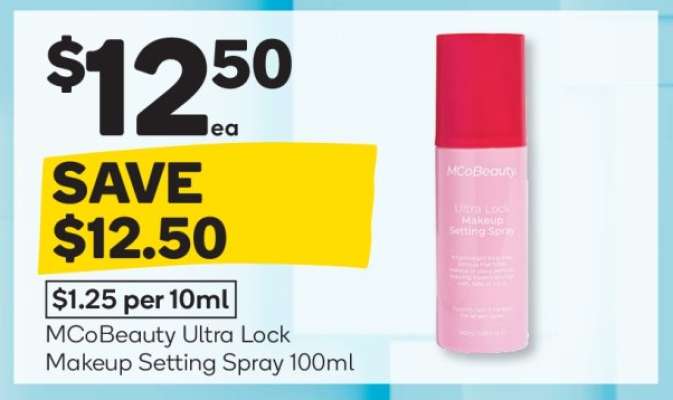 MCoBeauty Ultra Lock Makeup Setting Spray 100ml