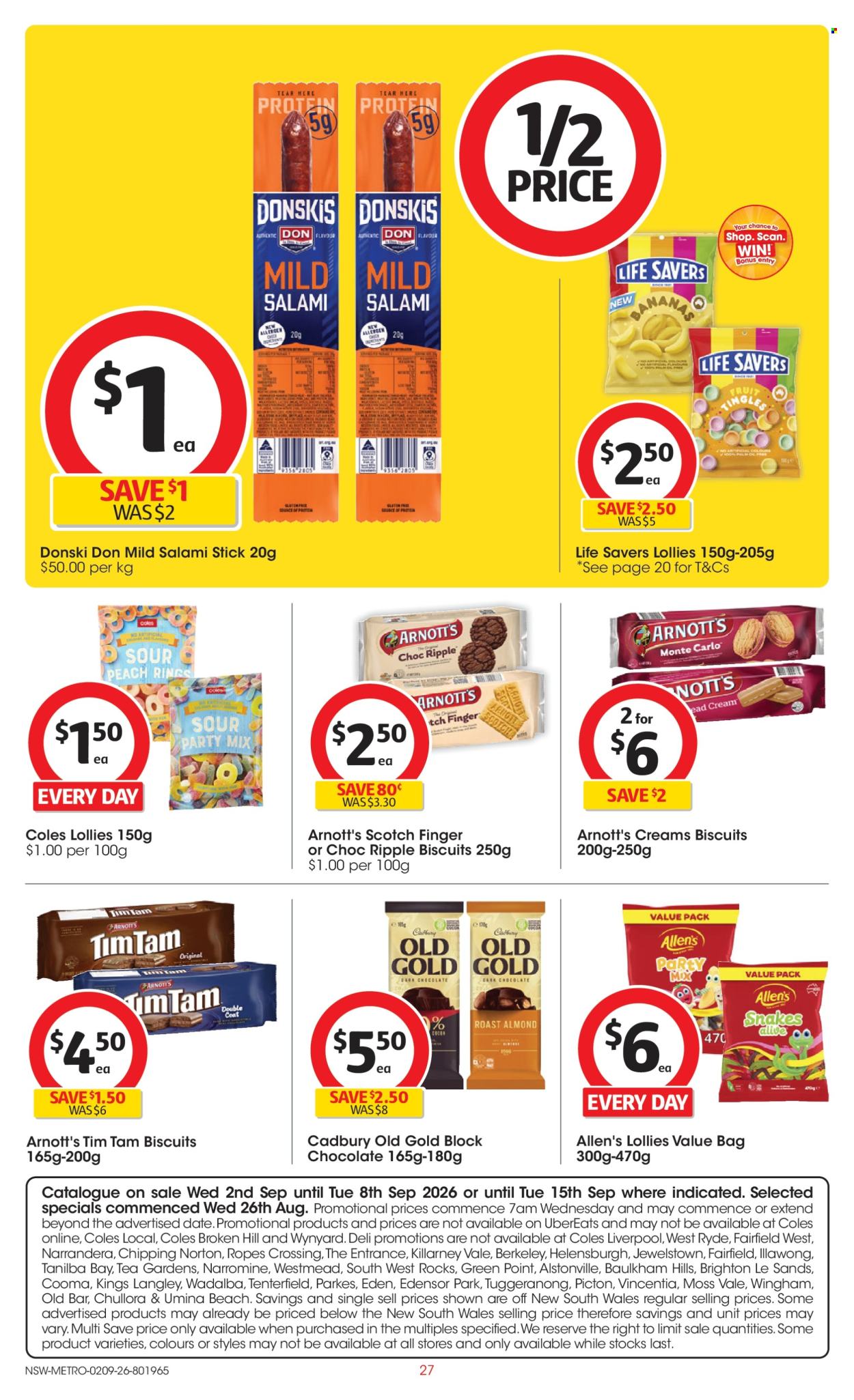Coles catalogue - 2 Sep 2026 - 8 Sep 2026. Page 27