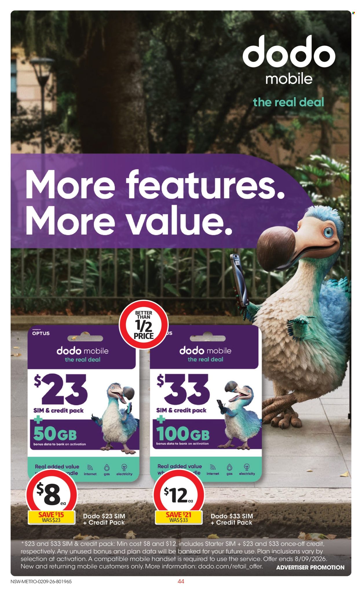 Coles catalogue - 2 Sep 2026 - 8 Sep 2026. Page 44