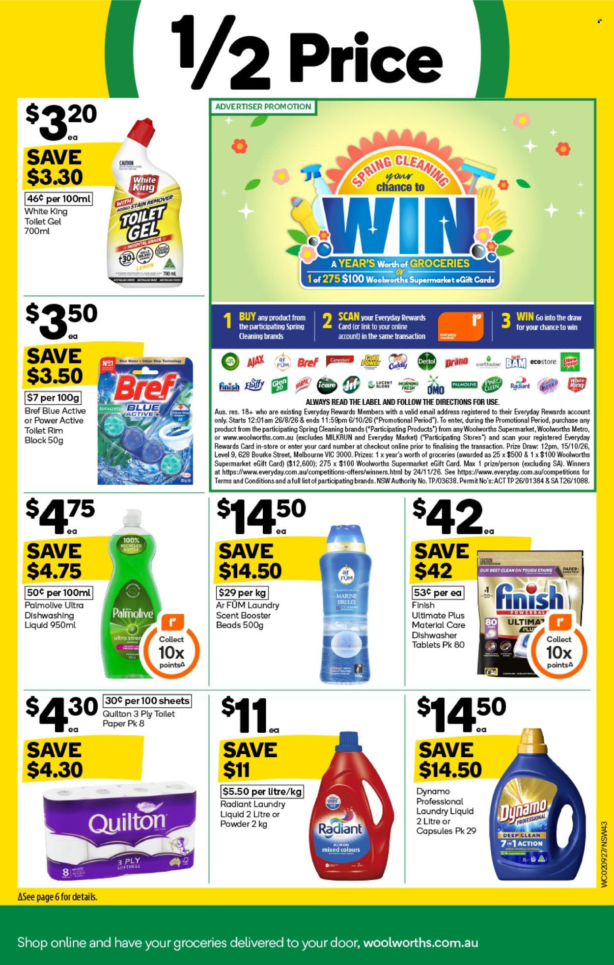 Woolworths catalogue - 2 Sep 2026 - 8 Sep 2026. Page 43