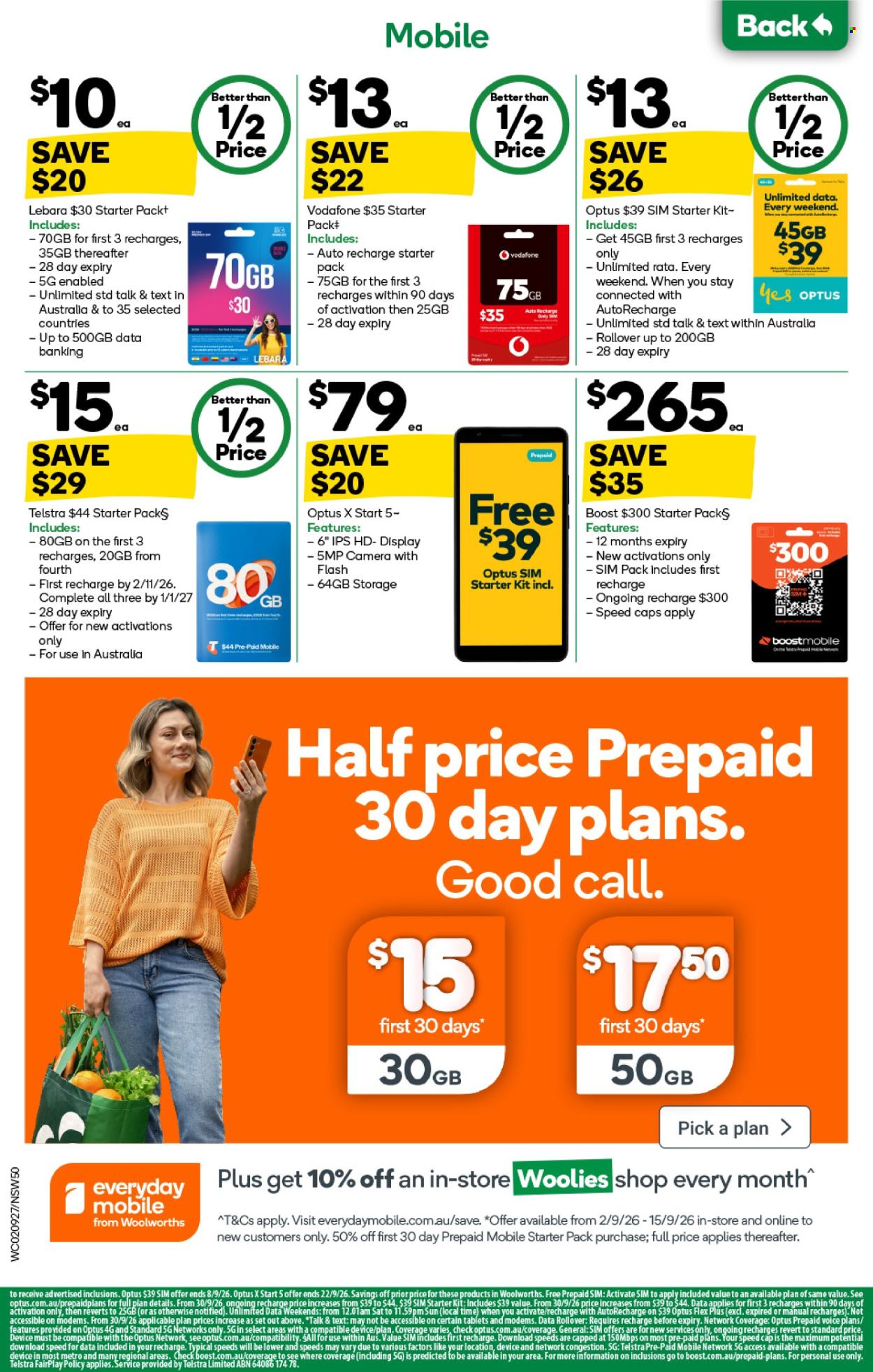 Woolworths catalogue - 2 Sep 2026 - 8 Sep 2026. Page 50