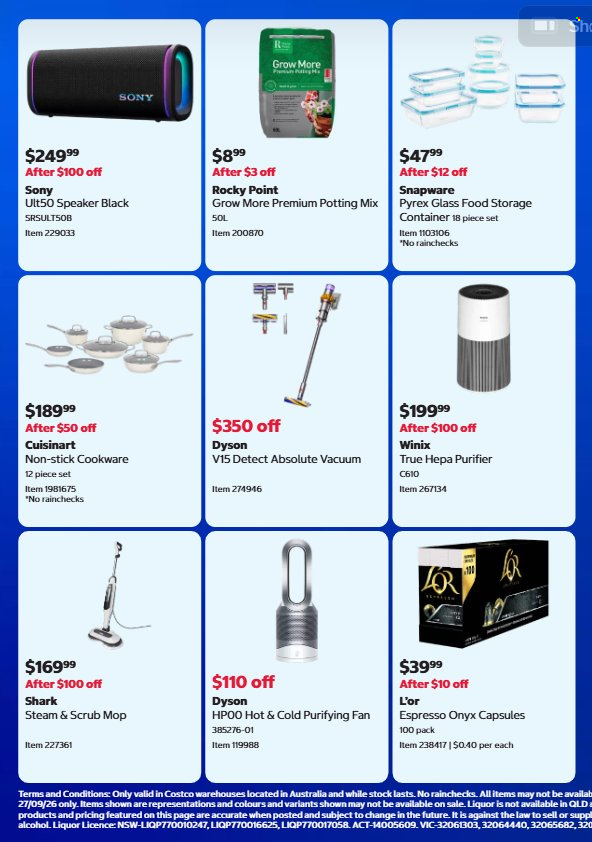 Costco catalogue - 31 Aug 2026 - 27 Sep 2026. Page 4