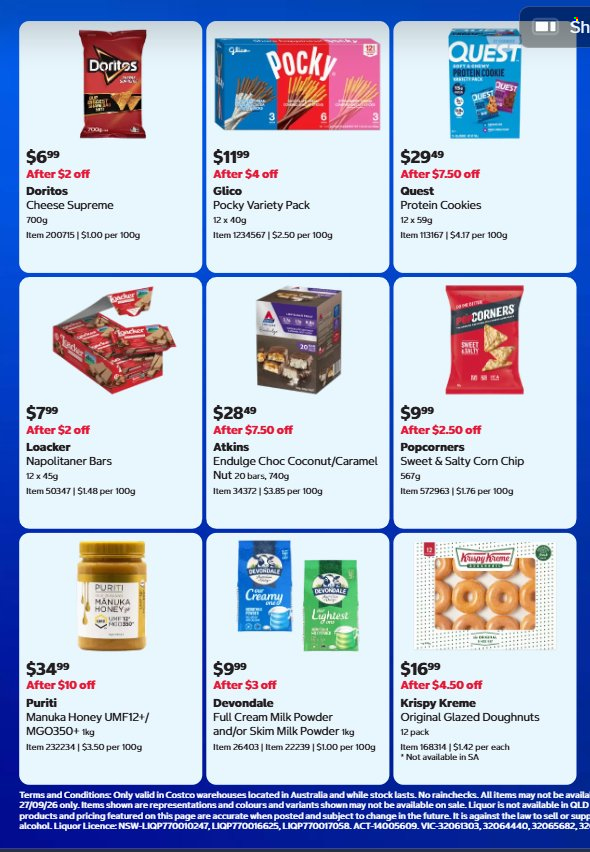 Costco catalogue - 31 Aug 2026 - 27 Sep 2026. Page 6
