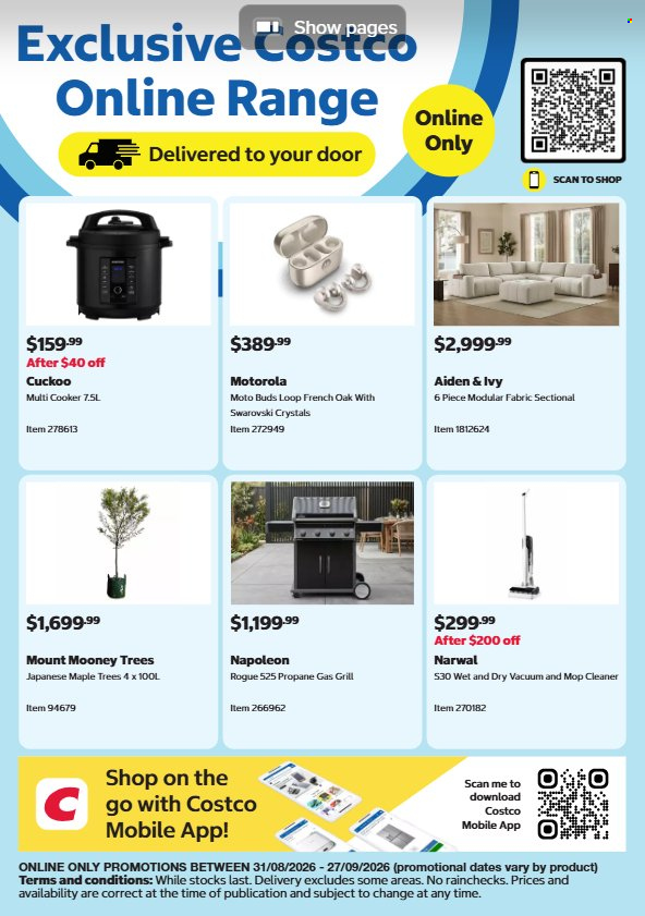 Costco catalogue - 31 Aug 2026 - 27 Sep 2026. Page 12