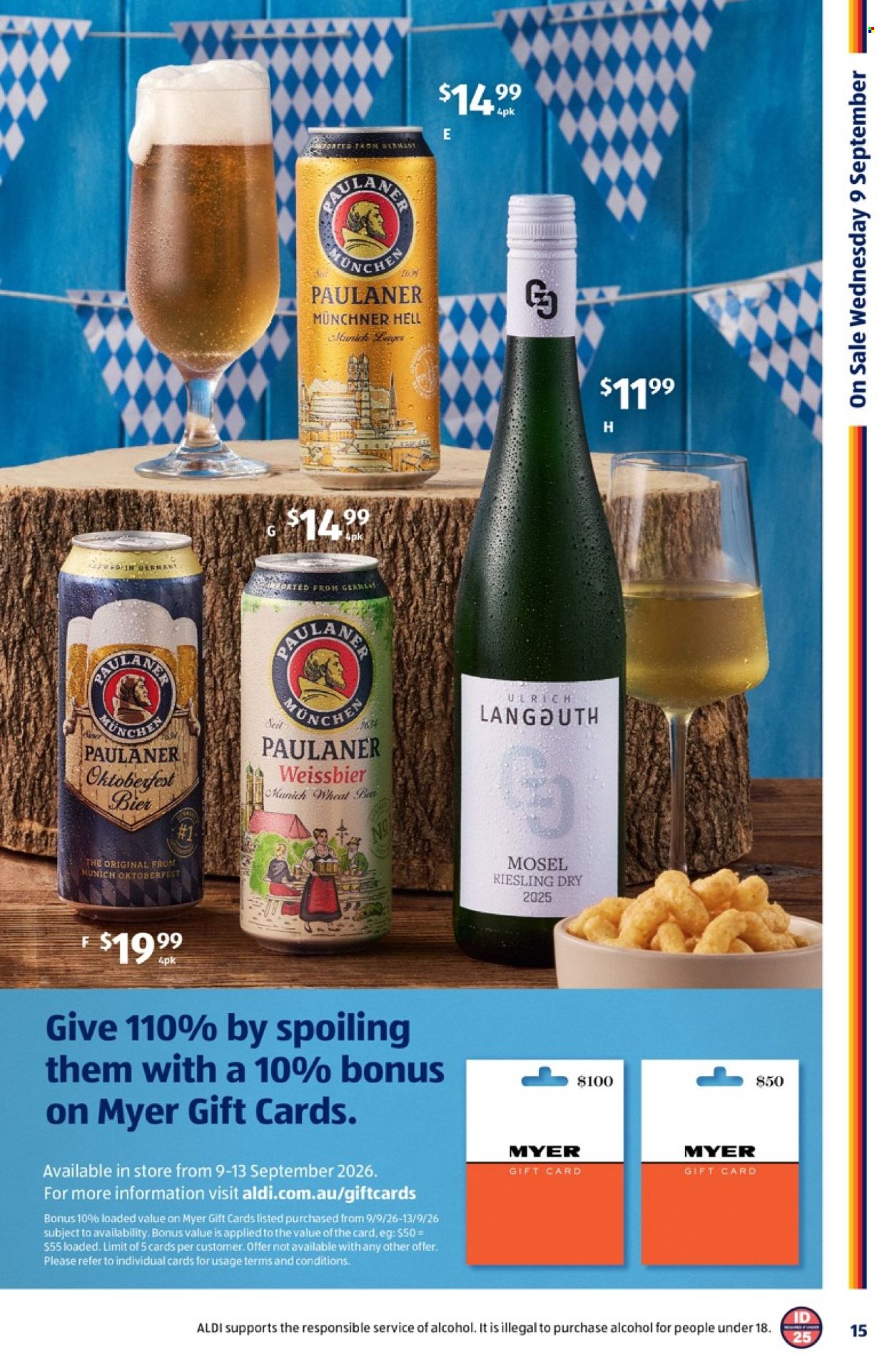 ALDI catalogue - 9 Sep 2026 - 15 Sep 2026. Page 15